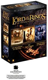 The Lord of the Rings - The Motion Picture Trilogy with Elijah Wood: DVD Cover