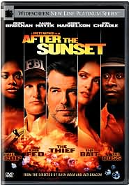 After the Sunset with Pierce Brosnan: DVD Cover