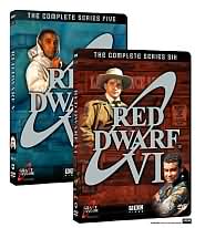 Red Dwarf - Series 5 & 6 with Chris Barrie: DVD Cover