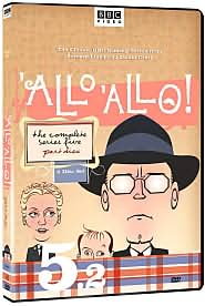 'Allo 'Allo! - Series 5, Part 2 with Gorden Kaye: DVD Cover