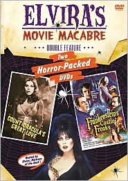 Elvira's Movie Macabre: Frankenstein's Castle of Freaks/Count Dracula's Great Love: DVD Cover