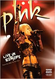 Pink: Live In Europe with Pink: DVD Cover