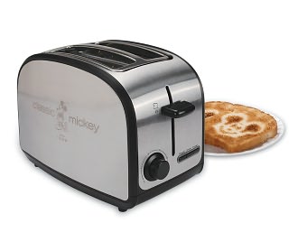 Disney Classic Mickey Mouse 2-Slice Toaster