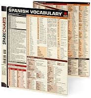 Spanish Vocabulary (SparkCharts) by SparkNotes Editors: Book Cover