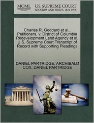 Charles R. Goddard Et Al, Petitioners, V. District Of 