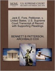 Jack E. Fore, Petitioner, V. United States. U.S. Supreme 