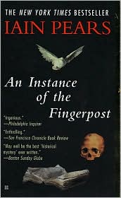 An Instance of the Fingerpost by Iain Pears: Book Cover