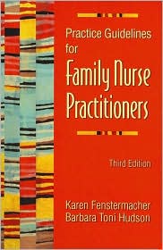 Practice Guidelines for Family Nurse Practitioners by Karen Fenstermacher: Book Cover