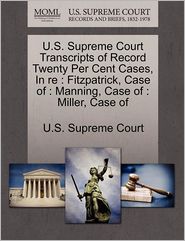 U.S. Supreme Court Transcripts of Record Twenty Per Cent 
