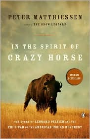 In the Spirit of Crazy Horse by Peter Matthiessen: Book Cover