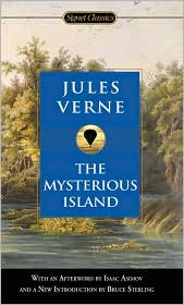 Signet Classic Mysterious Island by Jules Verne: Book Cover