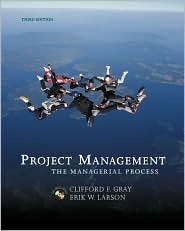 Project Management by Clifford F. Gray: Book Cover