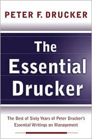 The Essential Drucker by Peter F. Drucker: Book Cover