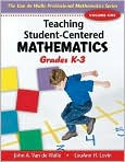 Book Cover Image. Title: Teaching Student-Centered Mathematics: Grades K-3, Vol. 1, Author: John A. Van de Walle