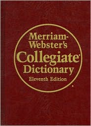 Merriam-Webster's Collegiate Dictionary by Merriam-Webster Inc.: Book Cover