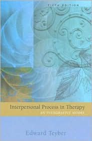 Interpersonal Process in Therapy by Edward Teyber: Book Cover