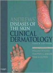 Andrews' Diseases of the Skin by William D. James: Book Cover
