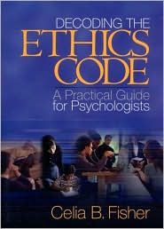 Decoding the Ethics Code by Celia Fisher: Book Cover
