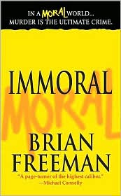 Immoral by Brian Freeman: Book Cover