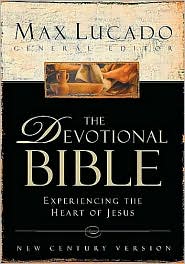 The Devotional Bible by Max Lucado: Book Cover