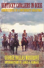 Kentucky Cavaliers in Dixie by George Dallas Mosgrove: Book Cover