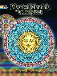 Mystical Mandala Coloring Book (Dover Coloring Book Series) by Alberta Hutchinson: Book Cover