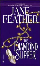 The Diamond Slipper by Jane Feather: Book Cover