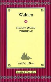 Walden by Henry David Thoreau: Book Cover