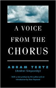 A Voice from the Chorus by Abram Terts: Book Cover