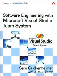 Software Engineering with Microsoft Visual Studio Team System (Microsoft .NET Development Series) by Sam Guckenheimer: Book Cover