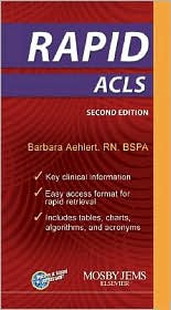 Rapid ACLS by Barbara J Aehlert: Book Cover