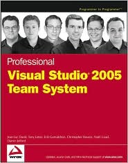 Professional Visual Studio 2005 Team System by Christopher Bowen: Book Cover