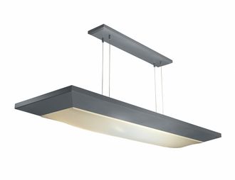 American Flourecent AEL232SAMV-CK Aeon 2-Light 32W Ceiling Mounted Fixture - Satin Aluminum