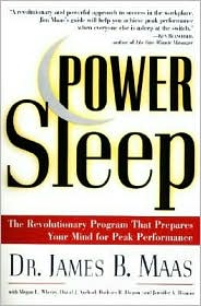 Power Sleep by James B. Maas: Book Cover