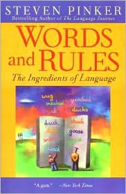 Words and Rules by Steven Pinker: Book Cover