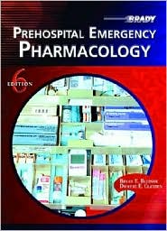 Prehospital Emergency Pharmacology by Bryan E. Bledsoe: Book Cover