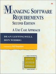 Managing Software Requirements by Dean Leffingwell: Book Cover