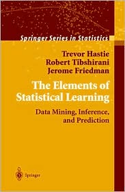 The Elements of Statistical Learning by Trevor Hastie: Book Cover