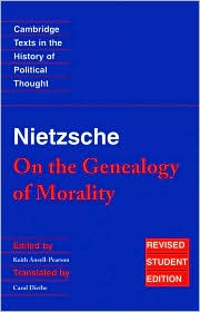 On the Genealogy of Morality (Cambridge Texts in the History of Political Thought Series) by Friedrich Nietzsche: Book Cover
