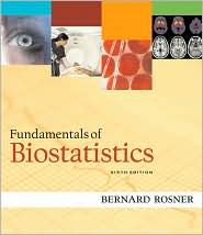 Fundamentals of Biostatistics (with CD-ROM) by Bernard Rosner: Book Cover