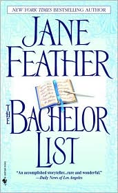 The Bachelor List by Jane Feather: Book Cover