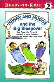 Henry and Mudge and the Big Sleepover (Henry and Mudge Series #27) by Cynthia Rylant: Book Cover