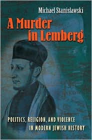 A Murder in Lemberg by Michael Stanislawski: Book Cover