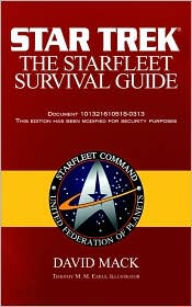 The Starfleet Survival Guide (Star Trek Series) by David Mack: Book Cover