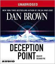Deception Point by Dan Brown: CD Audiobook Cover