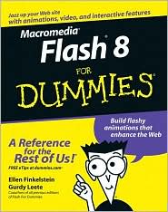 Macromedia Flash 8 For Dummies by Ellen Finkelstein: Book Cover