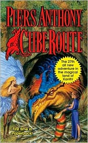 Cube Route (Magic of Xanth Series #27) by Piers Anthony: Book Cover