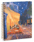 Product Image. Title: Van Gogh Cafe Spiral Sketchbook 8.5 x11