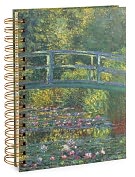 Product Image. Title: Monet Bridge Lined Spiral Journal 6x8