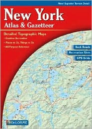 New York Atlas and Gazetteer by Delorme Publishing Company: Book Cover